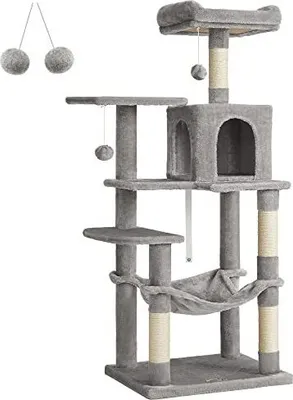 Immagine prodotto di Artenat Albero per gatti Denny, 143 cm, grigio
