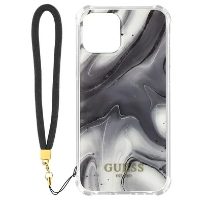 Produktbild von Guess Guhcp12Mksmagr Iphone 12/12 Pro 6.1 Grau/Graues Hardcase Marmor Kollektion