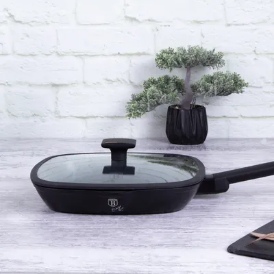 Immagine prodotto di Padella Berlinger Haus in alluminio MONACO con coperchio ⌀28 cm HOMLA