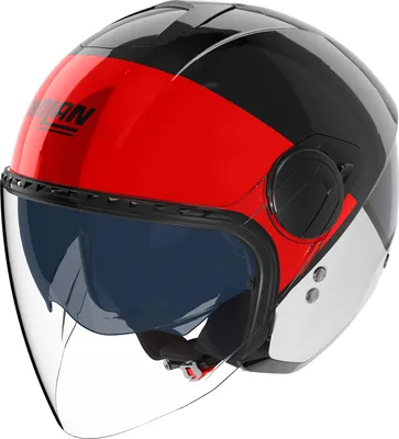 Zdjęcie produktu dla Kask Nolan N20-2 Visor Blocco Jet, czarny/biały/czerwony, XS (55)