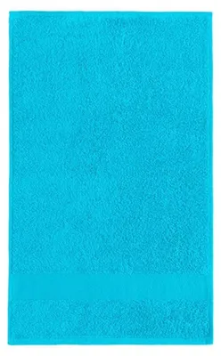Productafbeelding van L-Merch - Gastendoek, effen kleur LT981 (50 cm x 30 cm) (lichtblauw)