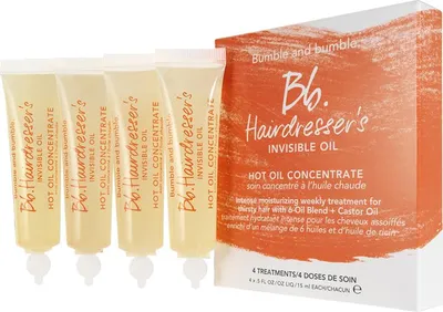 Produktbild von Bumble and bumble. Bb. Hairdresser's Invisible Oil Hot Oil Concentrate 4x15ml