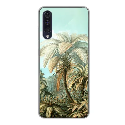 Produktbild von MuchoWow® Handyhülle Schutzhülle Hülle für Samsung Galaxy A50 Filicinae - Haeckel - Alte Meister Silikon Softcase Handy Hülle - Mobiltelefonhülle