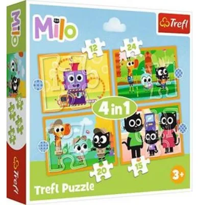 Obrázok produktu pre Trefl 34654, 24 kusov, rozprávky, 3 rok / roky