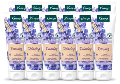 Produktbild von 12 x Kneipp Duschpeeling Relaxing Lavendel 200 ml - Vorteilspackung - 12 Stücke