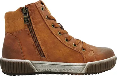 Imagen del producto de Zapatos de cordones marrones para mujer de la marca Romika, ideales para uso diario y casual