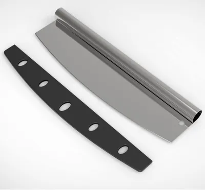 Pizzasnijder RVS 35 cm mit Klingenschutz, spülmaschinenfest