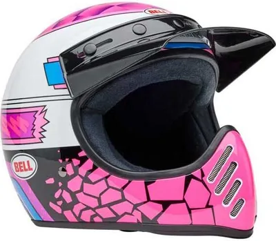 Obrázek produktu pro Bell Moto Moto-3 Deathspray Integralhelm Rosa XL Rosa XL