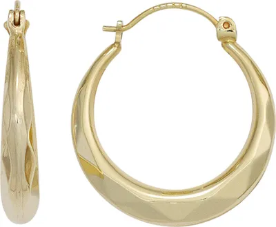 Produktbild von JOBO Creolen 585 Gold Gelbgold Ohrringe