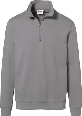 Produktbild von HAKRO Zip-Sweatshirt Premium 451, titan, 2XL