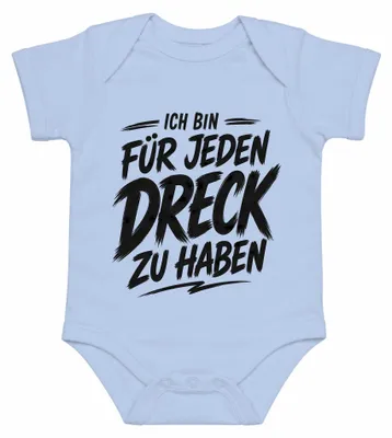 Zdjęcie produktu dla Jestem na wszystko. Zabawny, dowcipny, ironiczny. Humor. Body dla dziecka, jasnoniebieski, rozmiar 6/12