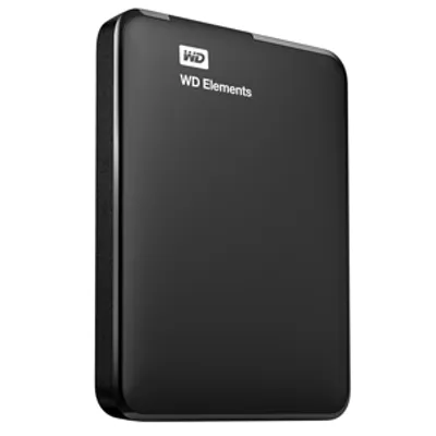 Produktbild von Western Digital 2TB Elements, 2000 GB, USB 3.0, 6.35 cm (2.5"), verkabelt, 5000 Mbit/Sek, 480, 5000 Mbit/Sek