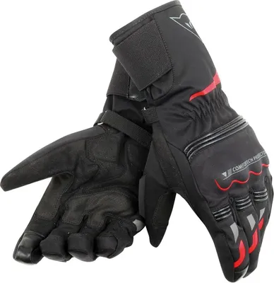 Produktbild von Dainese Tempest Uni D-Dry Handschuhe Lang Grösse: XS, Farbe: Schwarz/Rot
