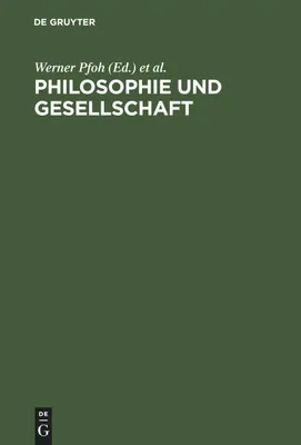 Produktbild von Philosophie und Gesellschaft