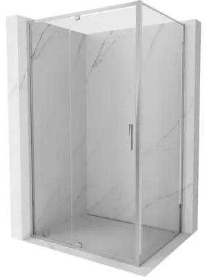 Obrázek produktu pro Mexen Exo sprchový kout s posuvnými dveřmi 145 x 120 cm, transparentní, chrom - 819-145-120-01-00
