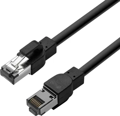 Produktbild von Lanview LVN6030SOUT, 30 m, Cat6a, S/FTP (S-STP), RJ-45, RJ-45, Schwarz