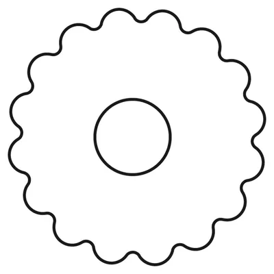 Produktbild von Kaiser Linzer Ausstechform 1 Loch