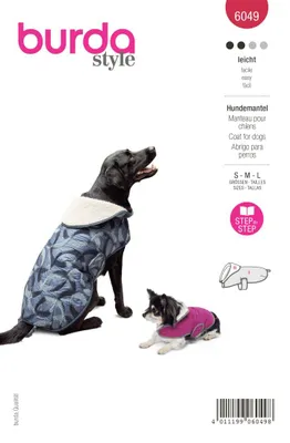 Produktbild von Schnittmuster Burda 6049 - Hundemantel