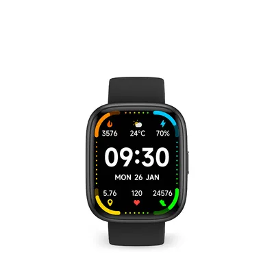 Produktbild von PRIXTON Smartwatch SWB29 | Bluetooth 5.3, Alexa-Sprachassistent, Gesundheits- und tägliche körperliche Aktivitätskontrolle