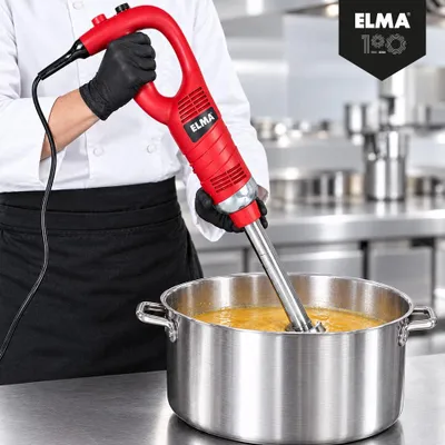 Imagen del producto de Batidora de mano de 40 cm con motor de 450 W | Cuchilla de 54 mm, acero inoxidable, para uso profesional