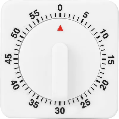 Produktbild von Tragbarer mechanischer 60-Minuten-Countdown-Timer zum Backen, Kochen und Zubereiten von Speisen