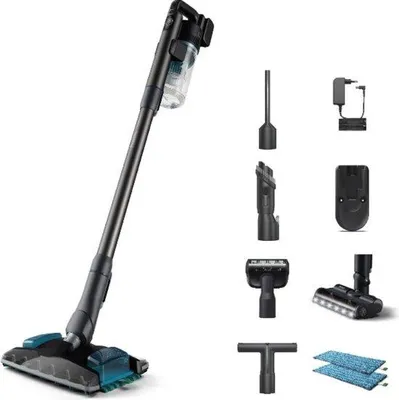 Immagine prodotto di Aspirapolvere senza sacchetto - Aspirapolvere a batteria - Aspirapolvere senza filo - Aspirapolvere potente