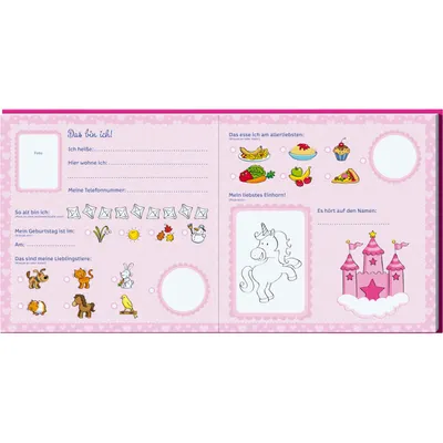 Obrázek produktu pro HABA Unicorn Glitter Happiness - Moji kamarádi ze školky