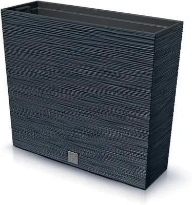 Obrázok produktu pre Kvetináč 58 x 18 cm, antracit plast, pre balkón