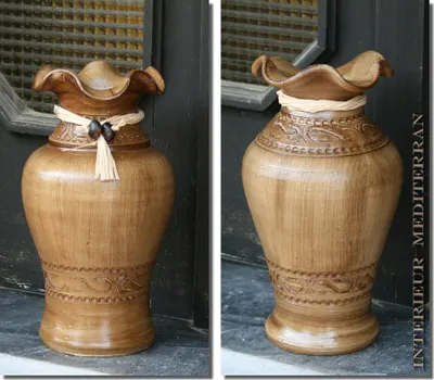 Produktbild von VASE "KLASSIK I" - Größe: ca.30 CM Schwarzbraun