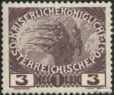 Produktbild von Briefmarken Österreich 1915 Mi 180 postfrisch Kriegsbilder