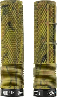 Produktbild von DMR Lenkergriffe Brendog FL Death Grip A/20/soft, 133 mm / 133 mm, Camo Schwarz Grün