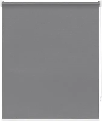 Image de Store extérieur vertical pour balcon, couleur gris foncé, dimensions 100 x 240 cm