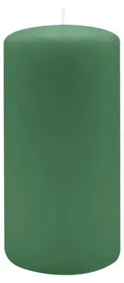 Produktbild von Stumpenkerzen 200 x Ø 100 mm, Fairway Grün, 4 Stück