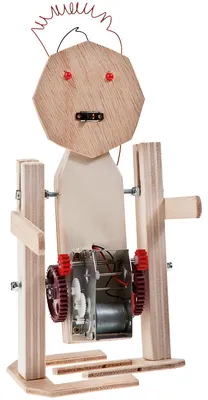 Immagine prodotto di fiammiferi21 robot ambulante 10x9x25 cm kit per bambini kit artigianali da 12 anni
