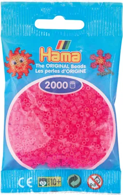Produktbild von HAMA 501-32 Mini Perlen im Beutel - Fuchsia