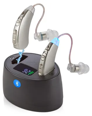 Image de Amplificateur auditif Bluetooth auriculaire pour seniors réduction du bruit MEDca