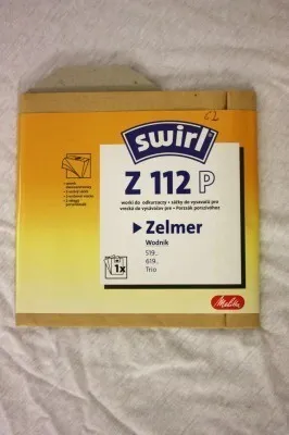 Produktbild von 10 Swirl Papier Staubsaugerbeutel Z112P / Z 112 P für Zelmer Staubsauger