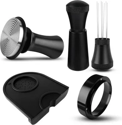 Obrázok produktu pre Sada na utláčanie kávy 54 mm z nehrdzavejúcej ocele s nástrojom a podložkou