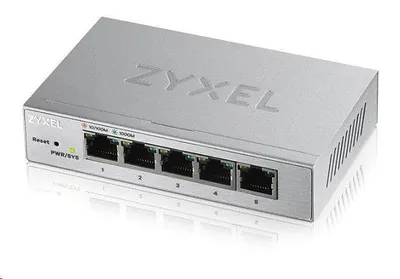 Image de Commutateur réseau Zyxel 5 ports Gigabit Ethernet, avec gestion via interface web | Support VLAN | Fiable