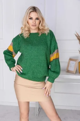 Produktbild von PeeKaBoo Klassischer Pullover für Frauen Yozyur grün Universal