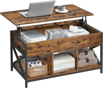 Obrázok produktu pre Multifunkčný konferenčný stolík, sklopný, 100×50×62 cm