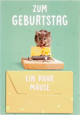 Produktbild von Geldkarte  Geburtstag  Unverpackt  Geldkarte im Format 115x17cm mit Um