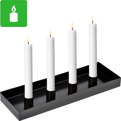 Immagine prodotto di Portacandele decorativo natalizio retrò Portacandele Barrie