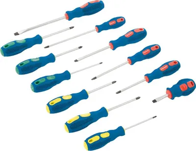 Produktbild von Silverline - Universal-Schraubendreher, 12-tlg. Satz