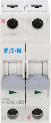 Produktbild von Leitungsschutzschalter 2P C 16A 10kA DC PL7-C16/2-DC 264902