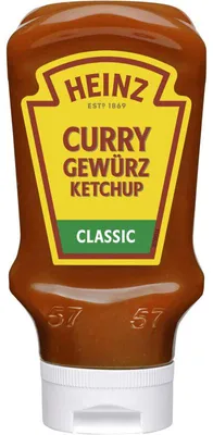 Produktbild von Heinz Curry Gewürz Ketchup 400g – Würziger Ketchup mit feiner Currynote