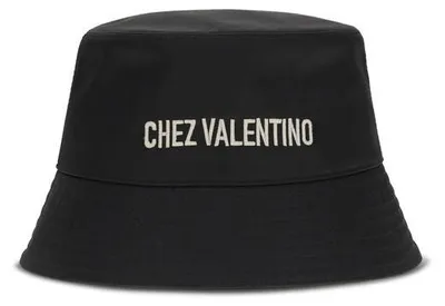 Produktbild von Valentino Garavani Hut aus Baumwolle in Schwarz