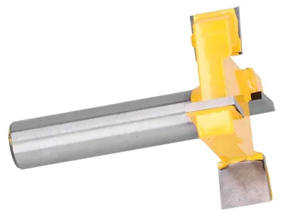Produktbild von 4-schneidiger Oberflächenfräser aus Wolframstahl für Holzverarbeitung, Hobelwerkzeug, mit 8mm Griff