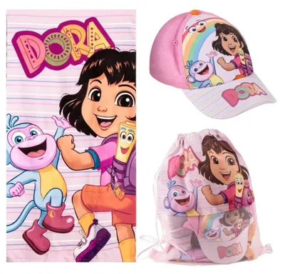 Produktbild von Cerda Group Dora The Explorer Handtuch & Tasche Set Kinder One Size