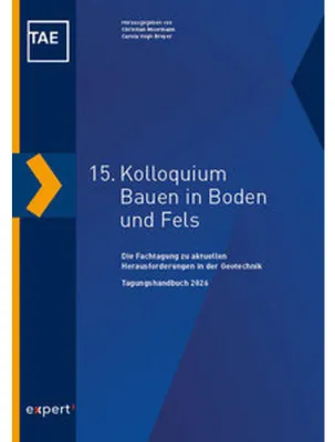 Immagine prodotto di 15. Kolloquium Bauen in Boden und Fels
